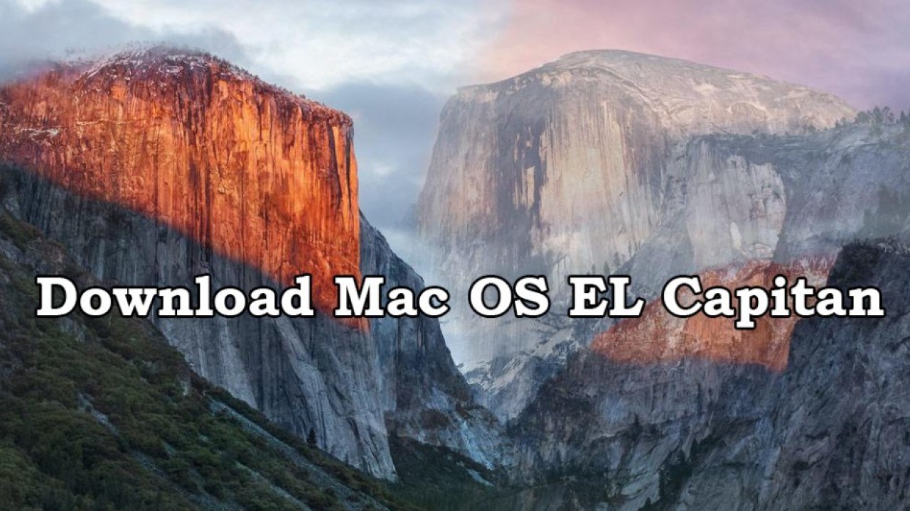 how to download mac os el capitan installer on mojave
